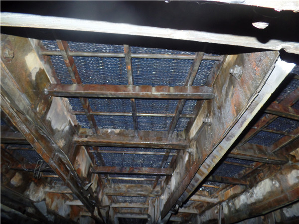 回轉式空預器清洗前后