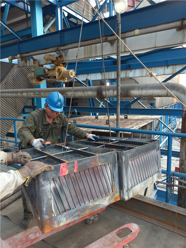 回裝式空預器蓄熱元件用包清洗